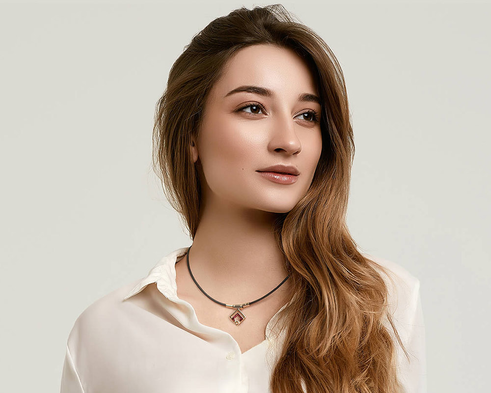 コラントッテ TAO ネックレス スリム ARAN mini【BR】