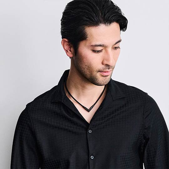 コラントッテ TAO ネックレス α VEGA NEXT【マットブラック】