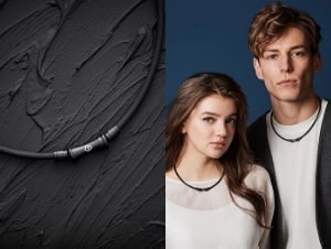 コラントッテ TAO ネックレス RAFFI【マットブラック】