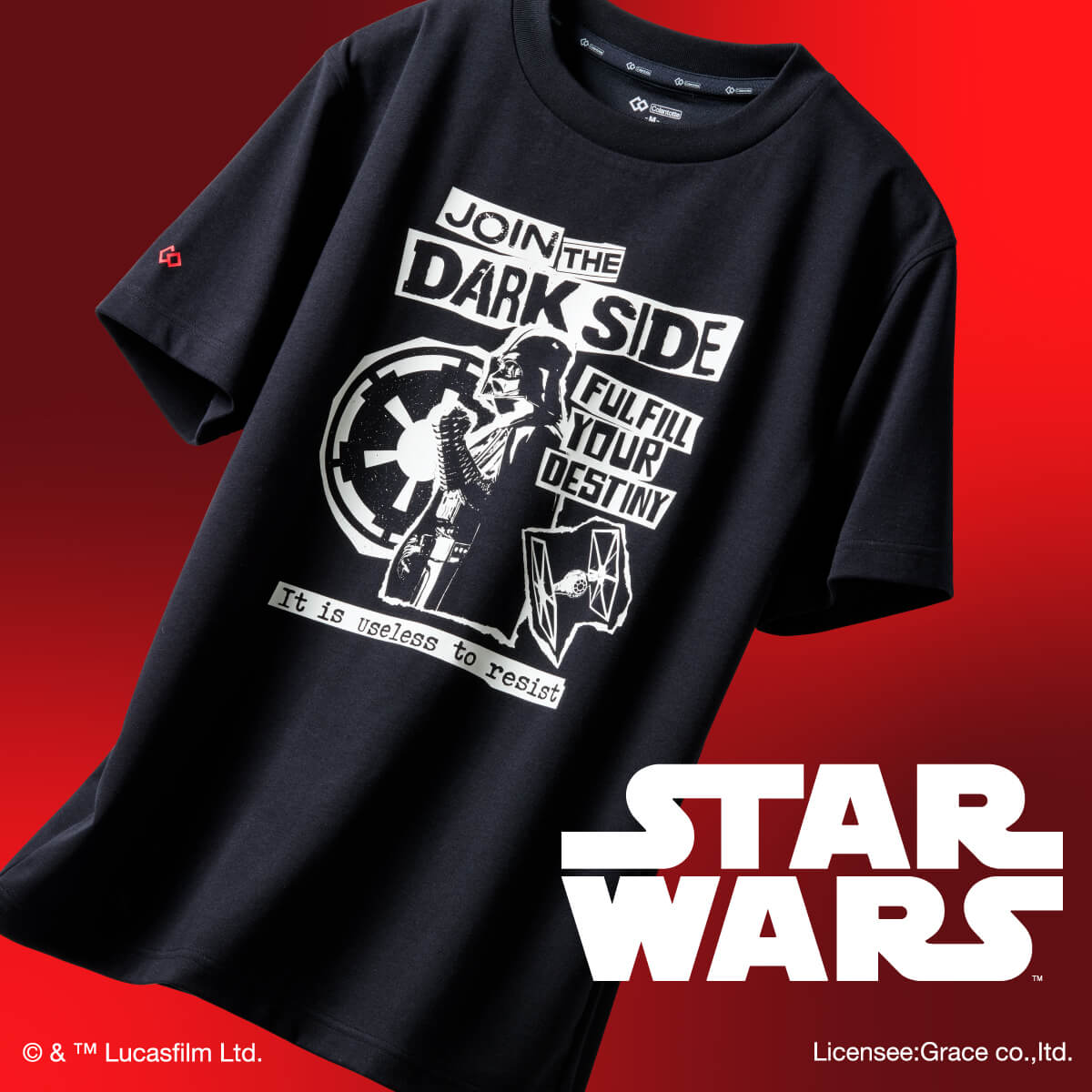 コラントッテ Tシャツ STAR WARS MODEL DARTH VADER