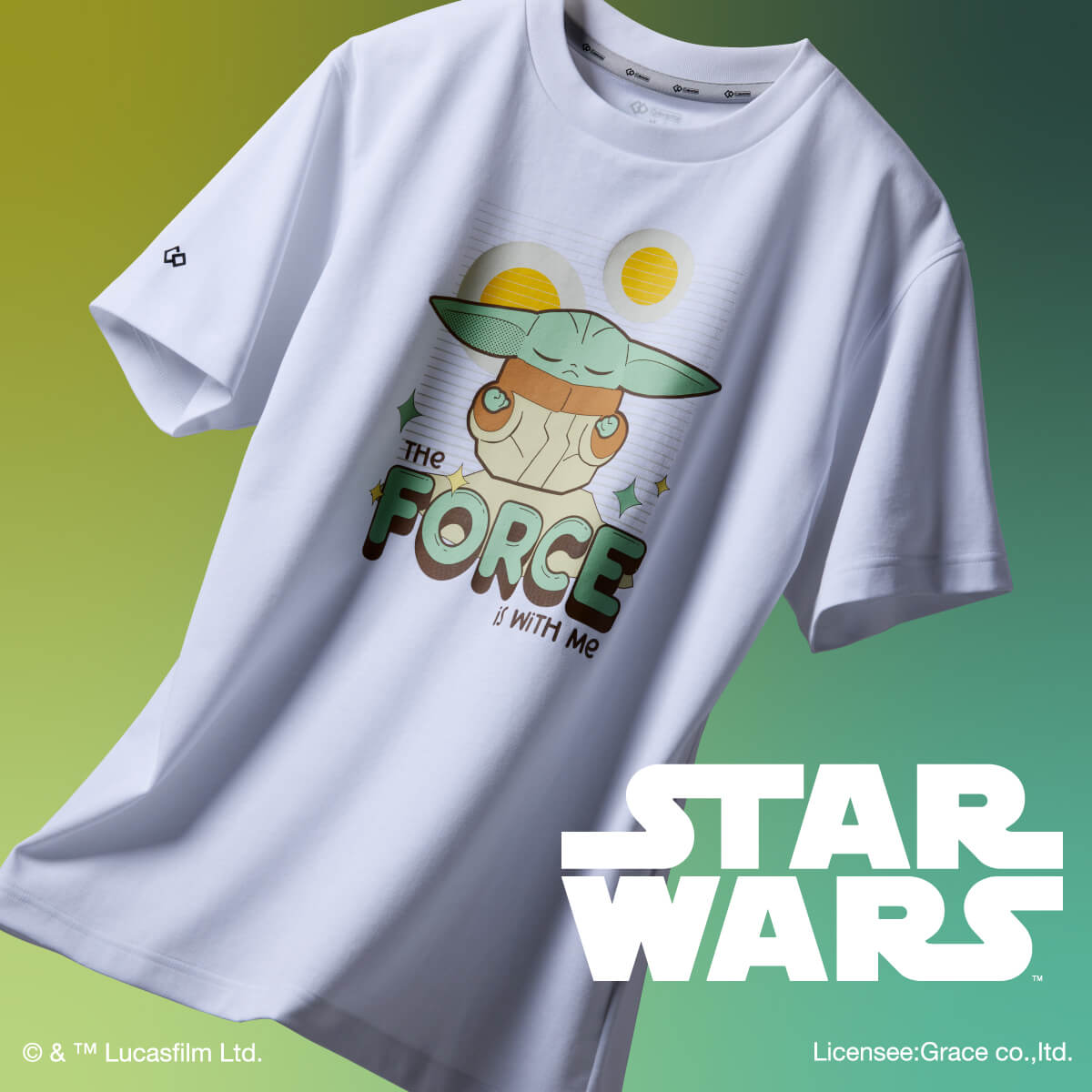 コラントッテ Tシャツ STAR WARS MODEL GROGU