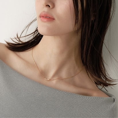 Lierrey(リエリィ) カーブネックレス