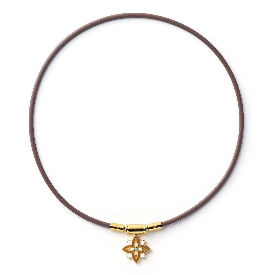 TAOネックレス スリム BIJOUX BLOOM ビスキュイ