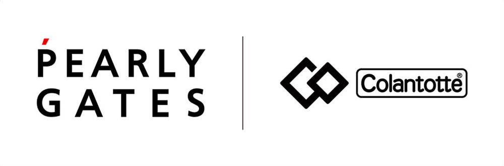 ゴルフアパレルブランド「PEARLY GATES」Colantotte ロゴ