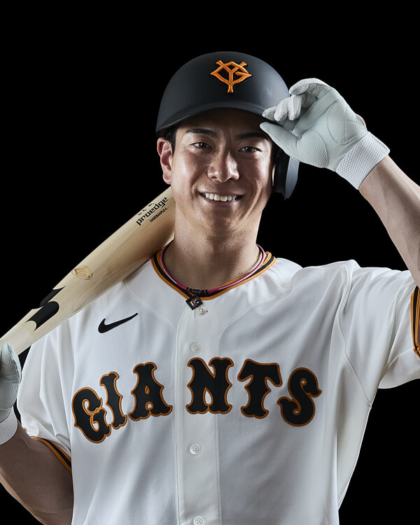 松本剛選手（読売ジャイアンツ）