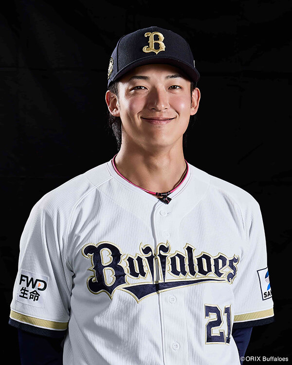 山﨑颯一郎選手（オリックス・バファローズ）