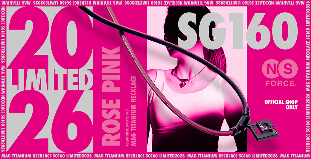 コラントッテSPORTS PROマグチタンネックレス SG160 【LIMITED2026】