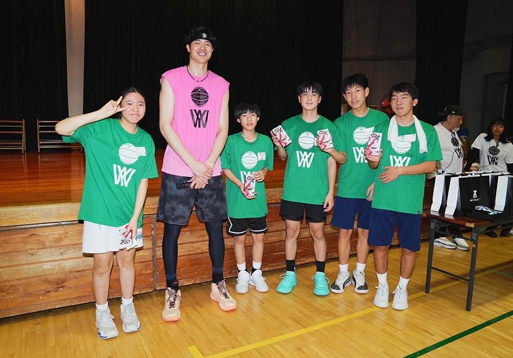 【アドバイザリー契約】渡邊雄太選手によるバスケットボールクリニックに協賛いたしました。