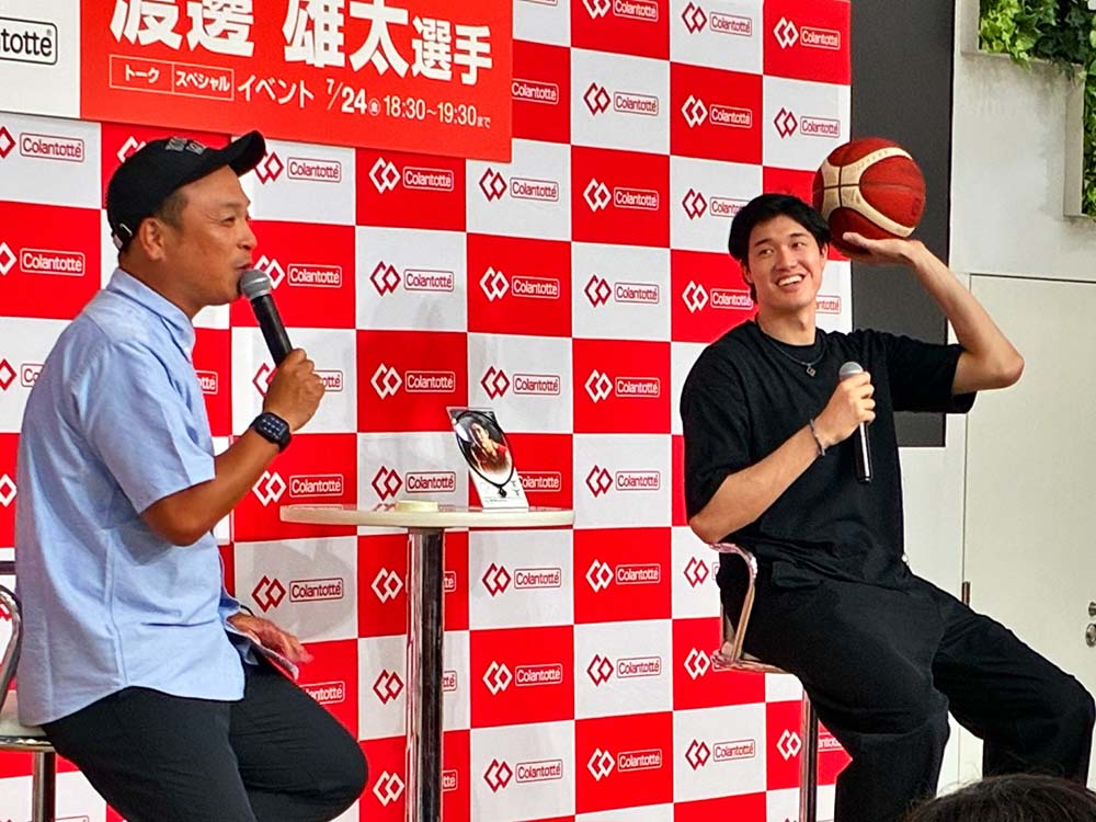 【アドバイザリー契約】渡邊雄太選手をお迎えしてスペシャルトークイベントを開催致しました。
