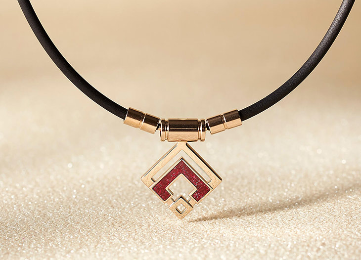 コラントッテ TAO ネックレス スリム ARAN mini【シャンパンゴールド】