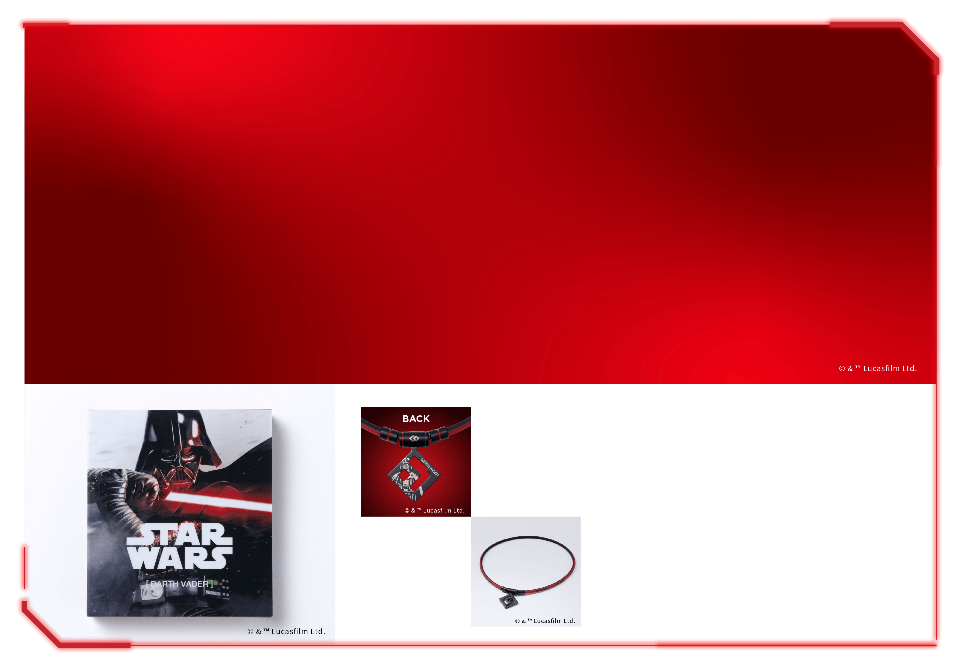 DARTH VADERモデルのネックレス