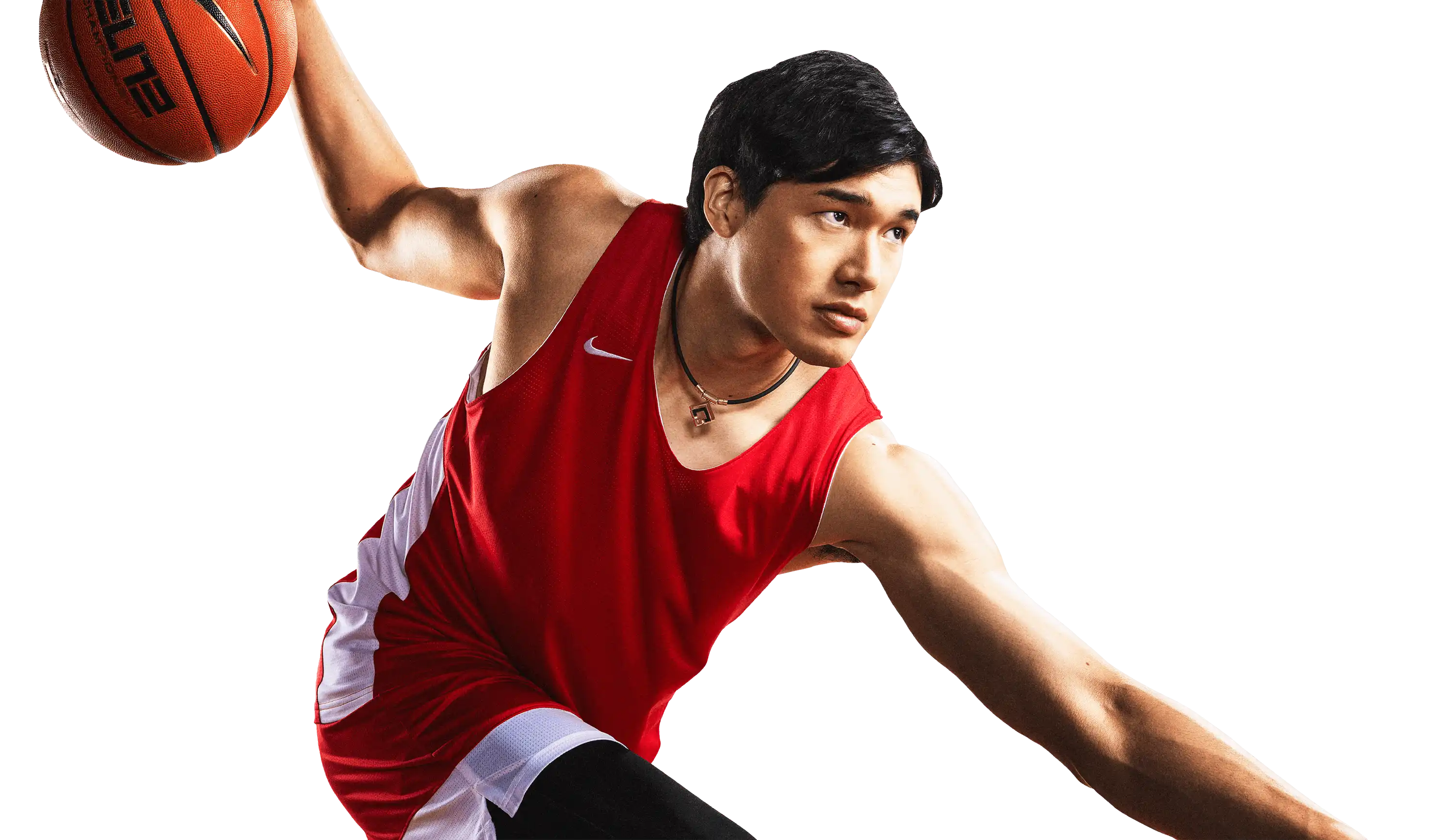 コラントッテSPORTS PRO マグチタンネックレス SG160を着用する渡邊雄太選手