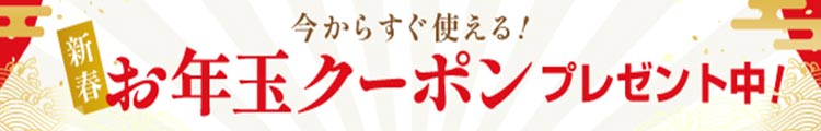 【新春】お年玉クーポン プレゼント！