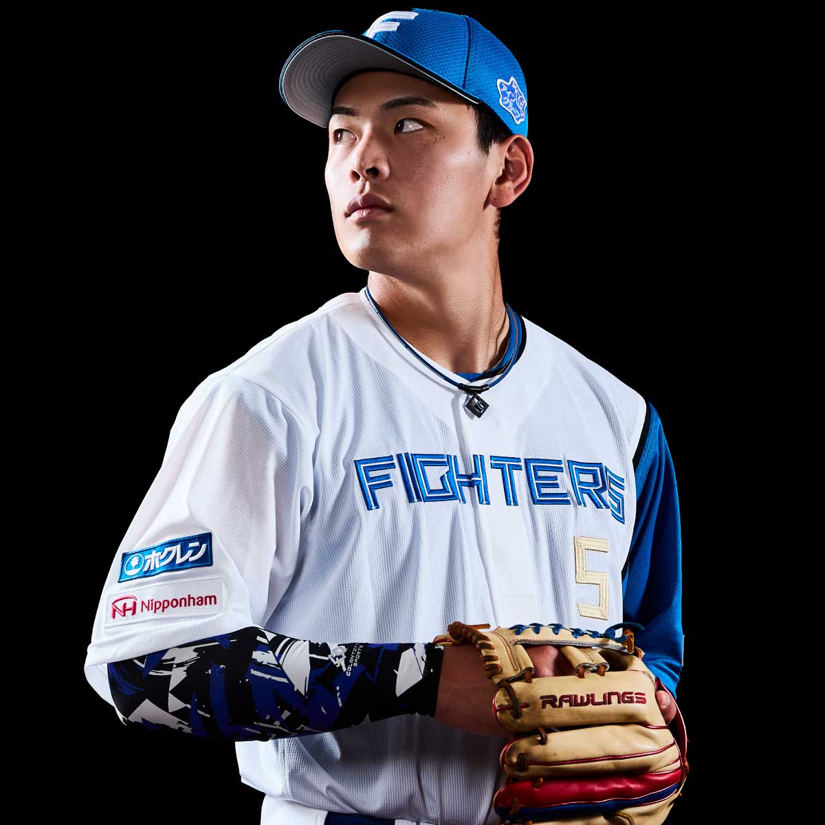 野村佑希選手(北海道日本ハムファイターズ) 腕用サポーター「コラントッテSPORTS アームスリーブ Limited 2026/Colantotte」|詳細画像