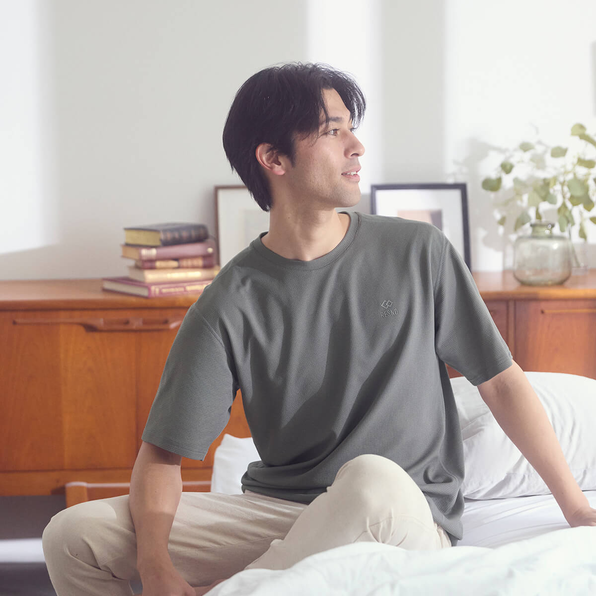 リカバリーシャツ 半袖「コラントッテRESNO MAGNE リカバリーウェア DRY ショートスリーブ/Colantotte」｜詳細画像