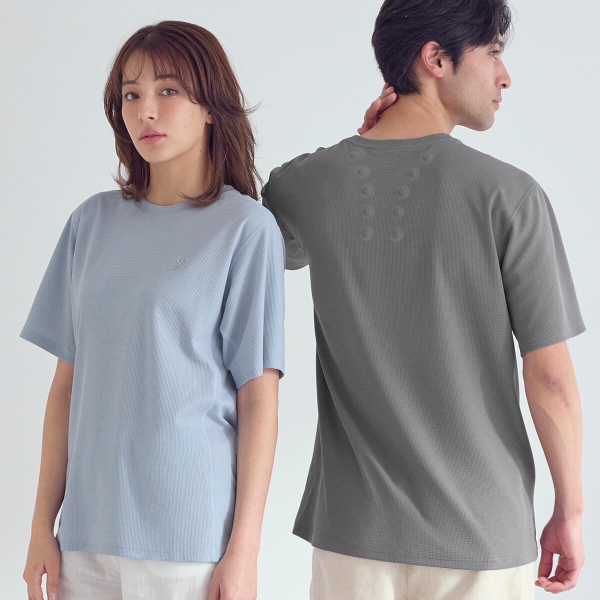 リカバリーシャツ 半袖「コラントッテRESNO MAGNE リカバリーウェア DRY ショートスリーブ/Colantotte」｜詳細画像