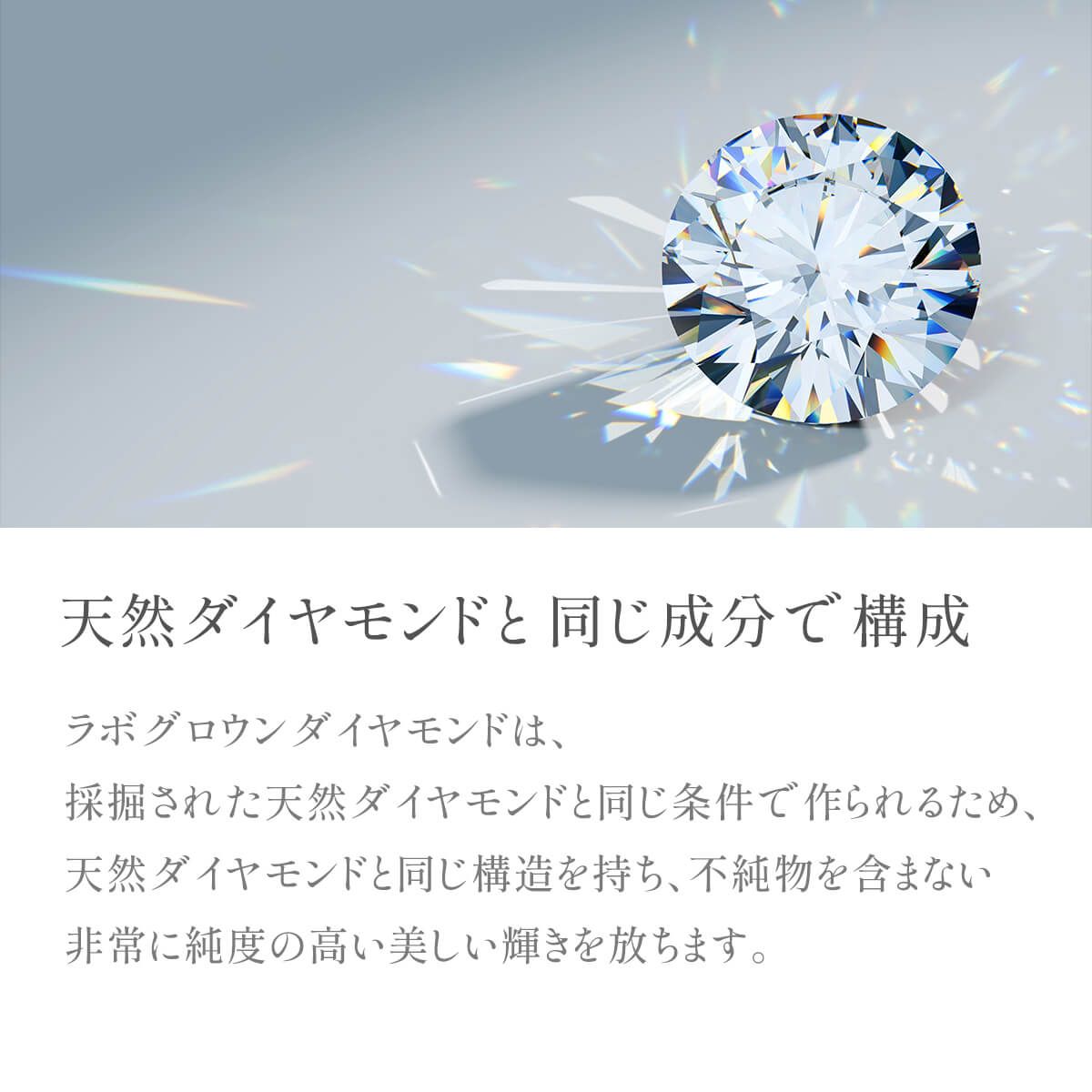 磁気ネックレス（レディース）「【直営店限定】リエリィ ラボグロウンダイヤモンド ネックレス ミュー/Lierrey」｜詳細画像