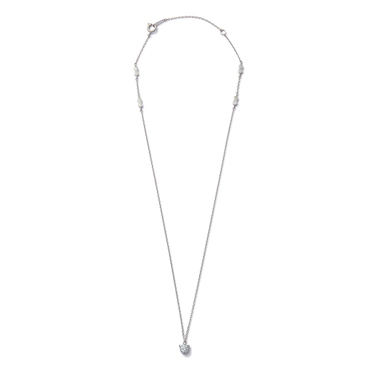 磁気ネックレス（レディース）「【直営店限定】リエリィ ラボグロウンダイヤモンド ネックレス ミュー/Lierrey」｜詳細画像