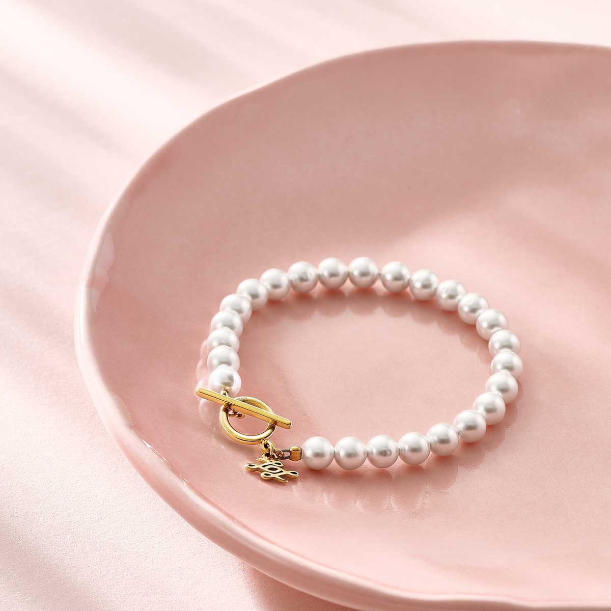  腕用磁気アクセサリー「Lierrey パール リングレット/Lierrey」