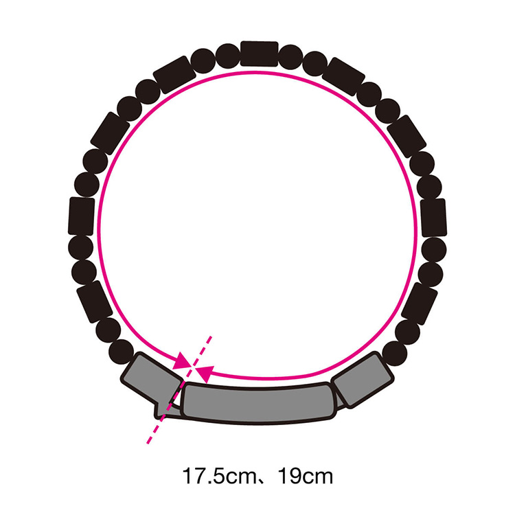 腕用磁気アクセサリー「コラントッテ THEO ループ CARO(カーロ) /Colantotte」|詳細画像