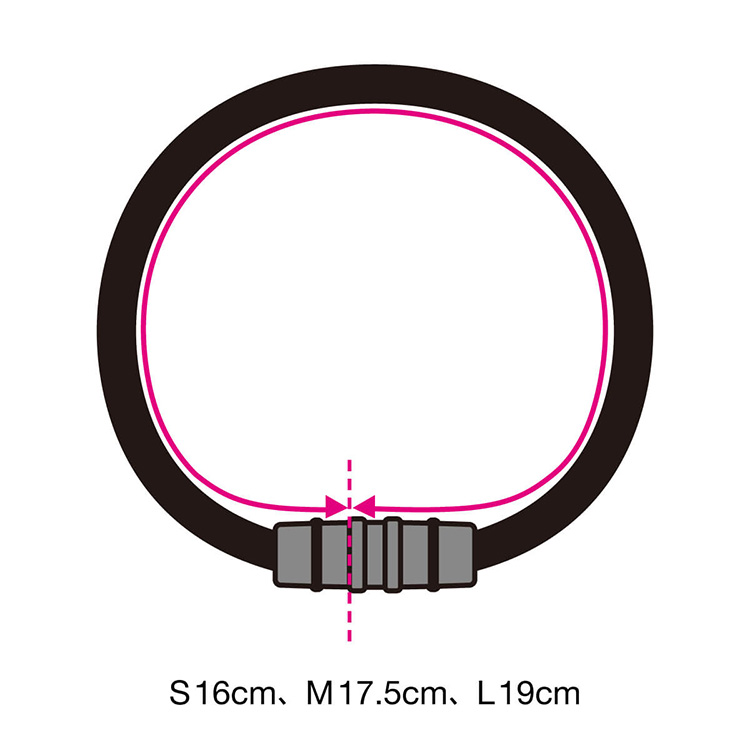 腕用磁気アクセサリー「コラントッテ ループ CREST(クレスト) 【プレミアムカラー】/Colantotte」|詳細画像