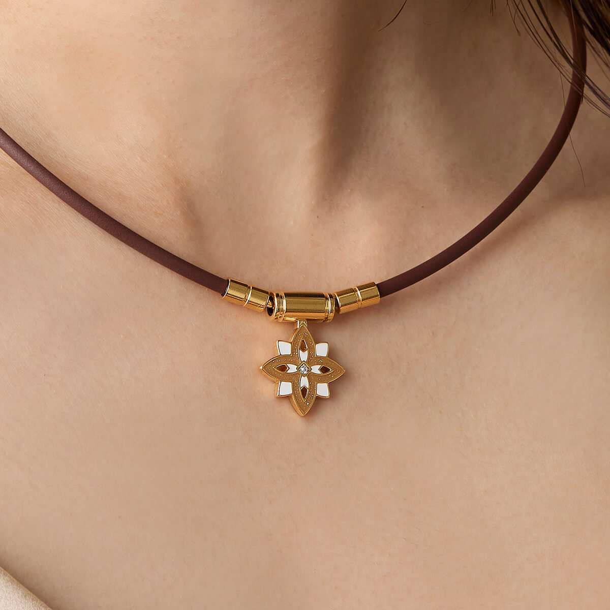 磁気ネックレス「コラントッテ TAO ネックレス スリム BIJOUX FLEUR/Colantotte」|詳細画像