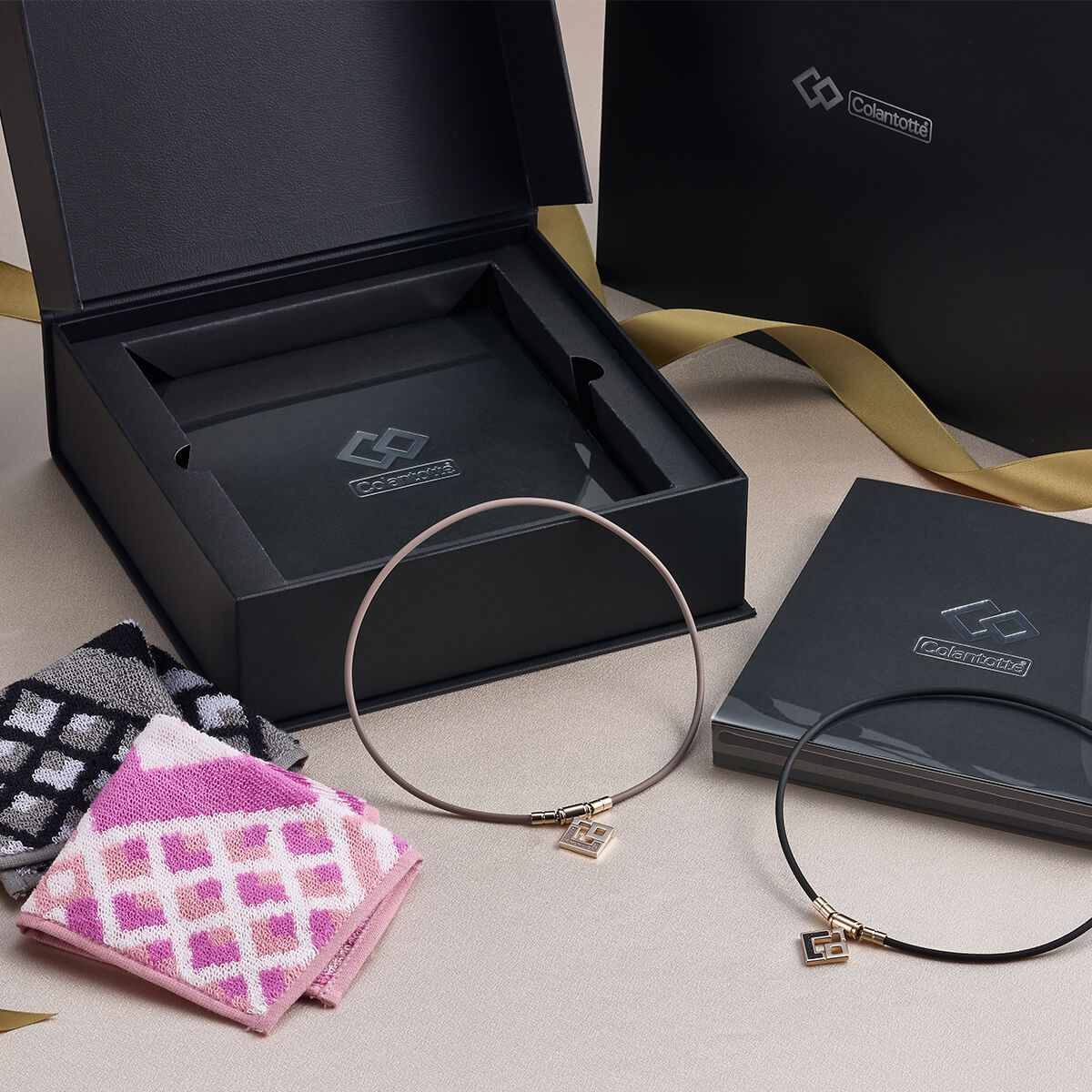 磁気ネックレス「ペアギフトセット 【AURA mini】/Colantotte」｜ 詳細画像