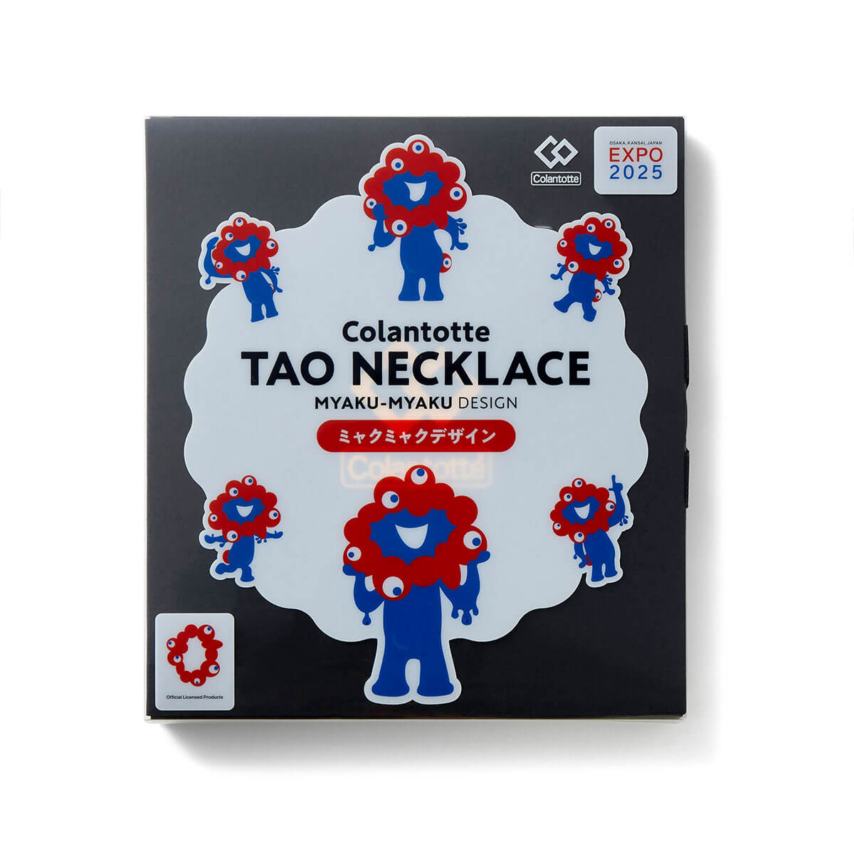 【価格見直し】ミャクミャク　コラントッテ　黒×白 コラントッテ TAO ネックレス MYAKU-MYAKU DESIGN | 磁気