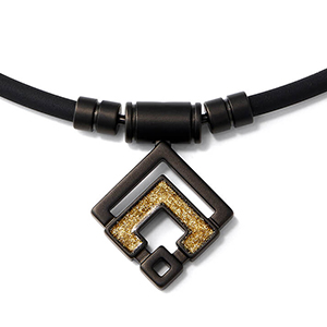 コラントッテTAO トップ美品！ コラントッテ TAO ネックレス AURA【マットブラック】セット