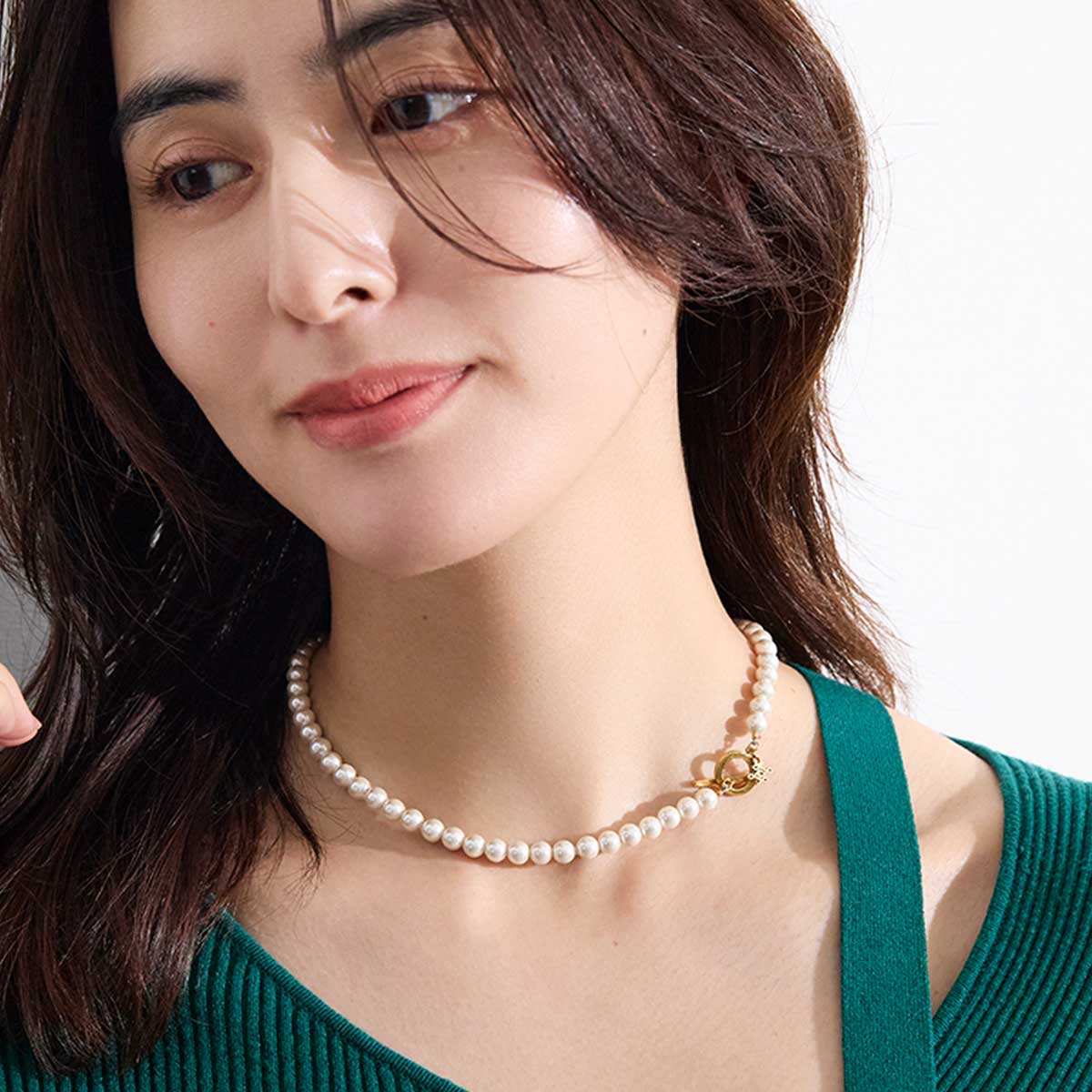 直営店限定】Lierrey パールネックレス（レディース／長さ：42cm