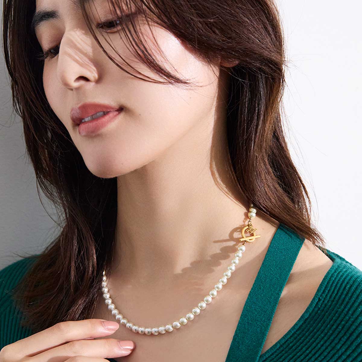 直営店限定】Lierrey パールネックレス（レディース／長さ：42cm