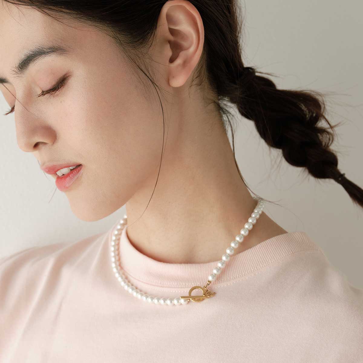 直営店限定】Lierrey パールネックレス（レディース／長さ：42cm